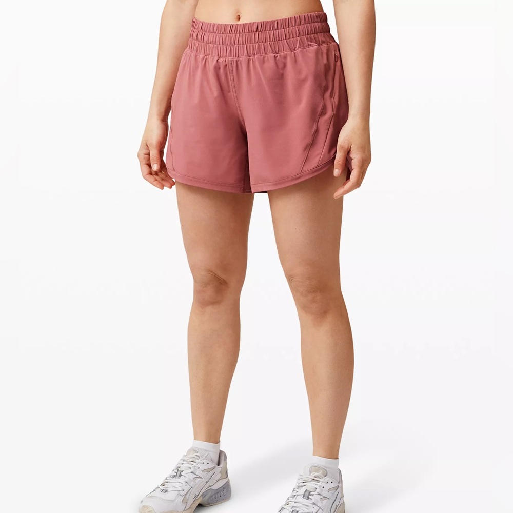 Lululemon Track That Mid-Rise Lined Short 5”